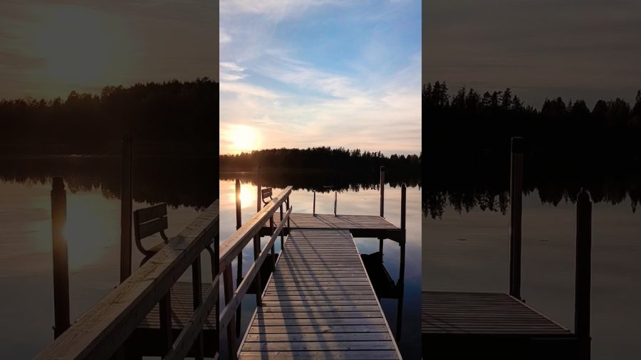 Mökillä loppuviikko, ihan jees kelit #shorts #mökki #cabin #laituri #syksy #fall #autumn
